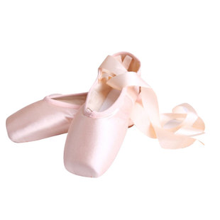 中芭舞之星足尖鞋专业儿童芭蕾舞鞋绑带初学者成人练功舞蹈鞋女童