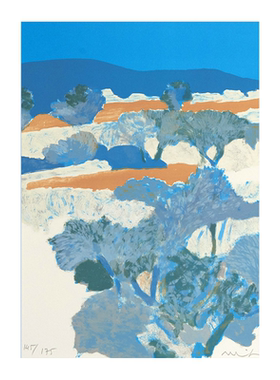罗杰穆尔风景油画小众文艺装饰画