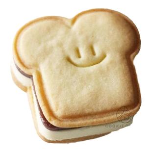 笑脸吐司饼干模面包造型烘焙工具翻糖饼皮馒头面皮家用手压切模具
