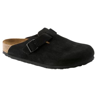 BIRKENSTOCK勃肯绒面革软底拖鞋