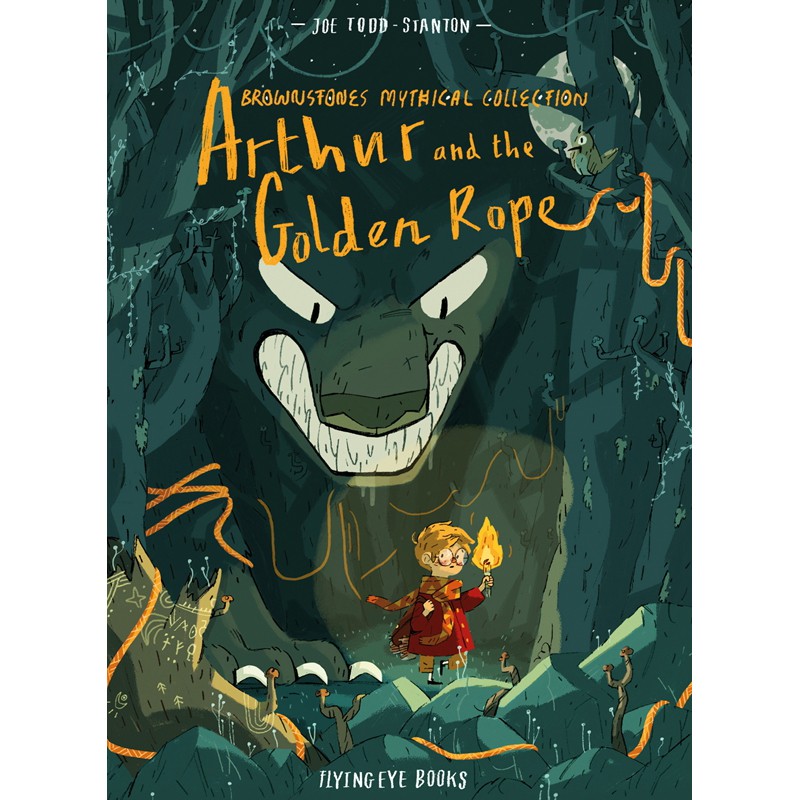 Joe Todd Stanton 亚瑟与金绳索 Arthur and the Golden Rope 桥梁漫画图像小说 英文原版小初文学 神话故事绘本 又日新