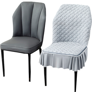 加厚扇形椅子套罩全包保护万能2026坐垫靠背弧形贝壳餐桌皮板凳座