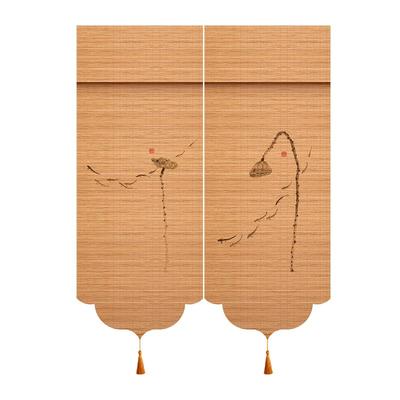 中式门帘隔断帘半遮挡