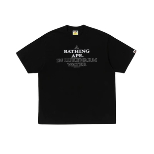 BAPE男装26年春夏猿人字母印花图案短袖T恤330101Q