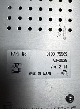 AMAT应用材料真空压力控制面板，型号0190-75569议价