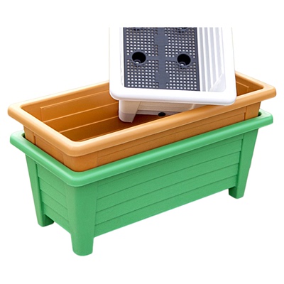 阳台种菜盆长方形塑料花箱