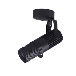 聚光灯led小射灯酒吧ktv餐厅轨道导轨吸顶式投影投射变焦调焦调光
