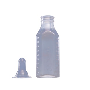 华达利新生儿一次性小口喂奶瓶十字孔奶嘴无菌独立包装100ML整箱