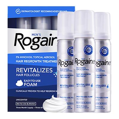 Rogaine培健落健5%米诺地尔酊增发防脱液生发泡沫剂男女官方正品