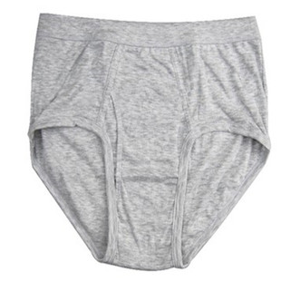 5条价追鹿男内裤纯棉弹性大红全棉罗纹三角大码宽松送老爸高品质