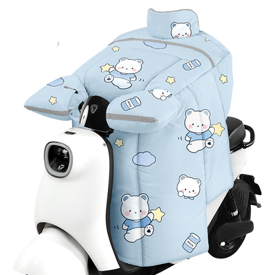 电动车挡风被冬季新款