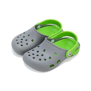 泰兰尼斯夏季洞洞鞋男女童凉鞋包头防踢溯溪鞋沙滩鞋