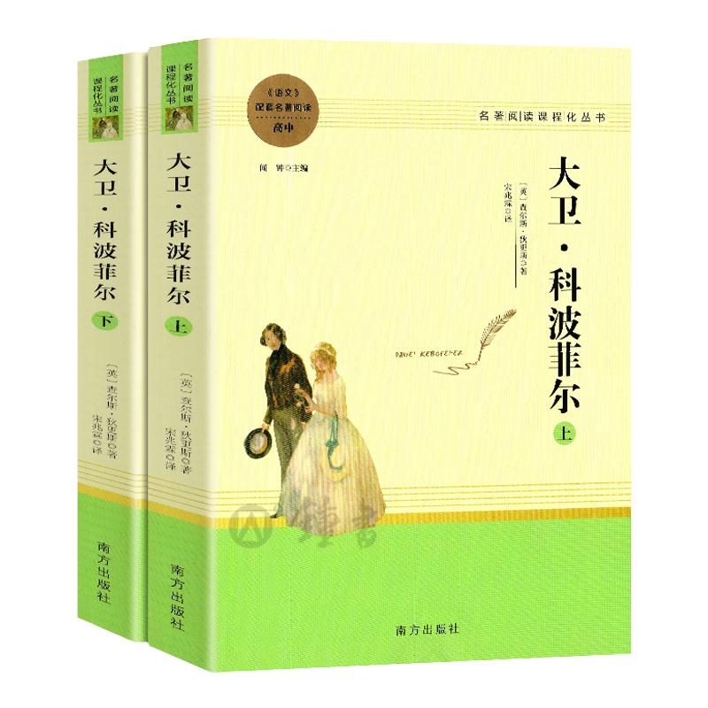 大卫·科波菲尔 全两册名著阅读课程化丛书 查尔斯·狄更斯著全译本初高中生青少课外阅读世界经典名著外国长篇小说畅销南方出版社