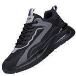 男鞋2025秋冬季新款男士休闲鞋皮面软底舒适透气运动鞋防臭老爹鞋