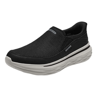 Skechers斯凯奇男士闪穿健步鞋秋季款网面透气一脚蹬休闲鞋211335