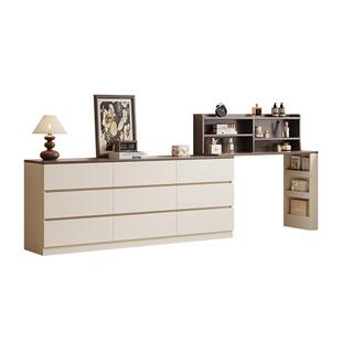 ENF级斗柜梳妆台一体卧室床尾斗柜化妆桌收纳柜多功能储物柜