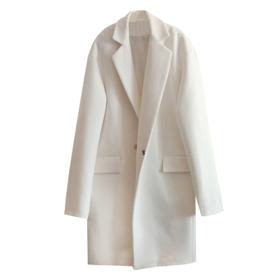 呢子中长款羊毛秋冬季外套青年潮