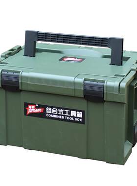 加厚工具箱隽狼大收纳组合式四轮