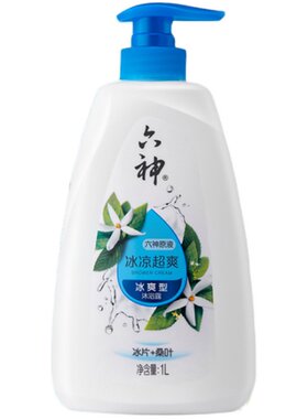 六神冰片薄荷清凉沐浴液乳
