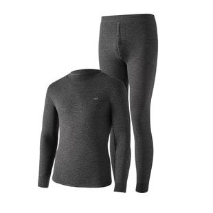 猫人羊羔绒保暖内衣男款零下40度加厚加绒中老年爸爸秋衣秋裤套装