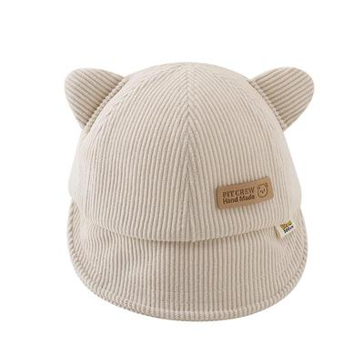 韩版时尚男童婴儿鸭舌帽洋气软檐