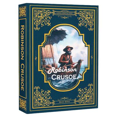 鲁滨逊漂流记 英文原版 Robinson Crusoe 笛福 回望系列世界经典名著 中世纪的荒野求生小说 英文版进口原版英语书籍