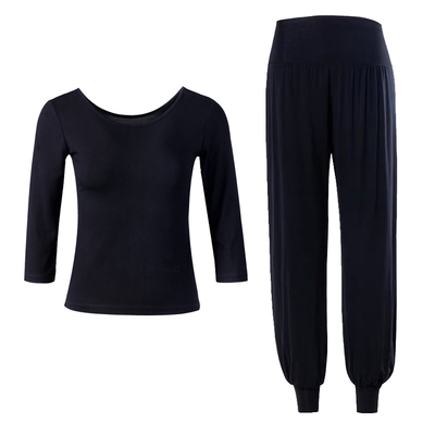 秋诗寓舞蹈练功服亲肤透气