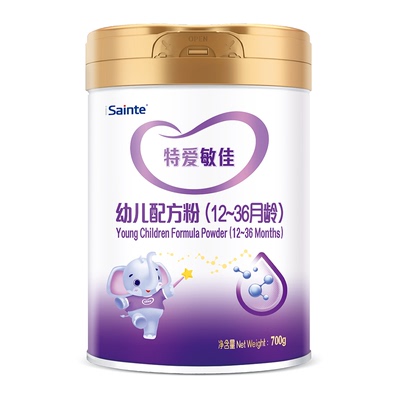 isainte特爱敏佳3段适度水解配方奶粉700g*罐