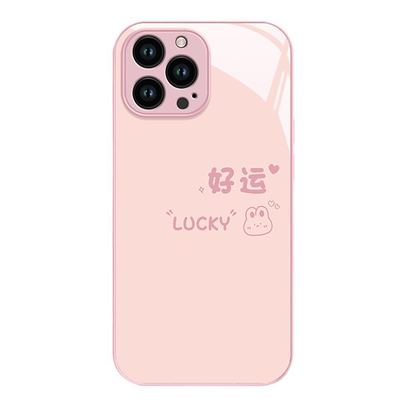 适用苹果16手机壳女新款iphone16好运兔子15promax专用ip14简约13plus全包12mini高级11防摔