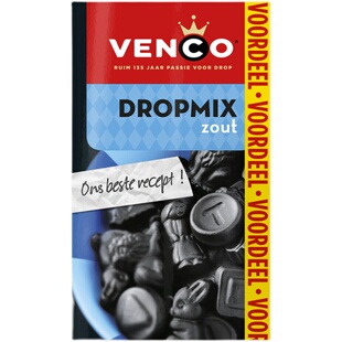 现货荷兰进口venco甘草糖甜咸甘草糖大料糖 纸盒装500g