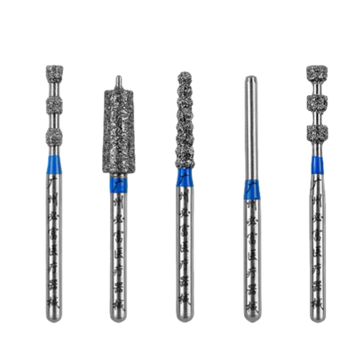 定深肩台护龈破冠调颌车针特殊型