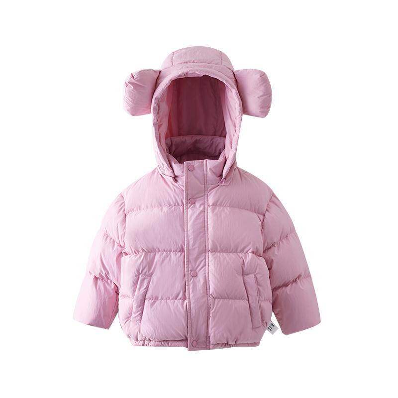 女童加厚保暖羽绒服外套