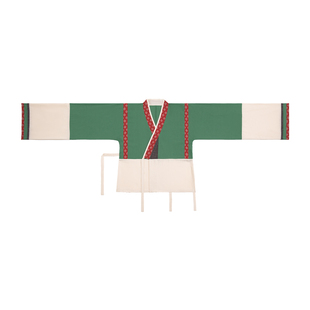 谜阿凰【青青子衿】原创复原汉服上衣天丝晋制女襦破裙2025秋新款