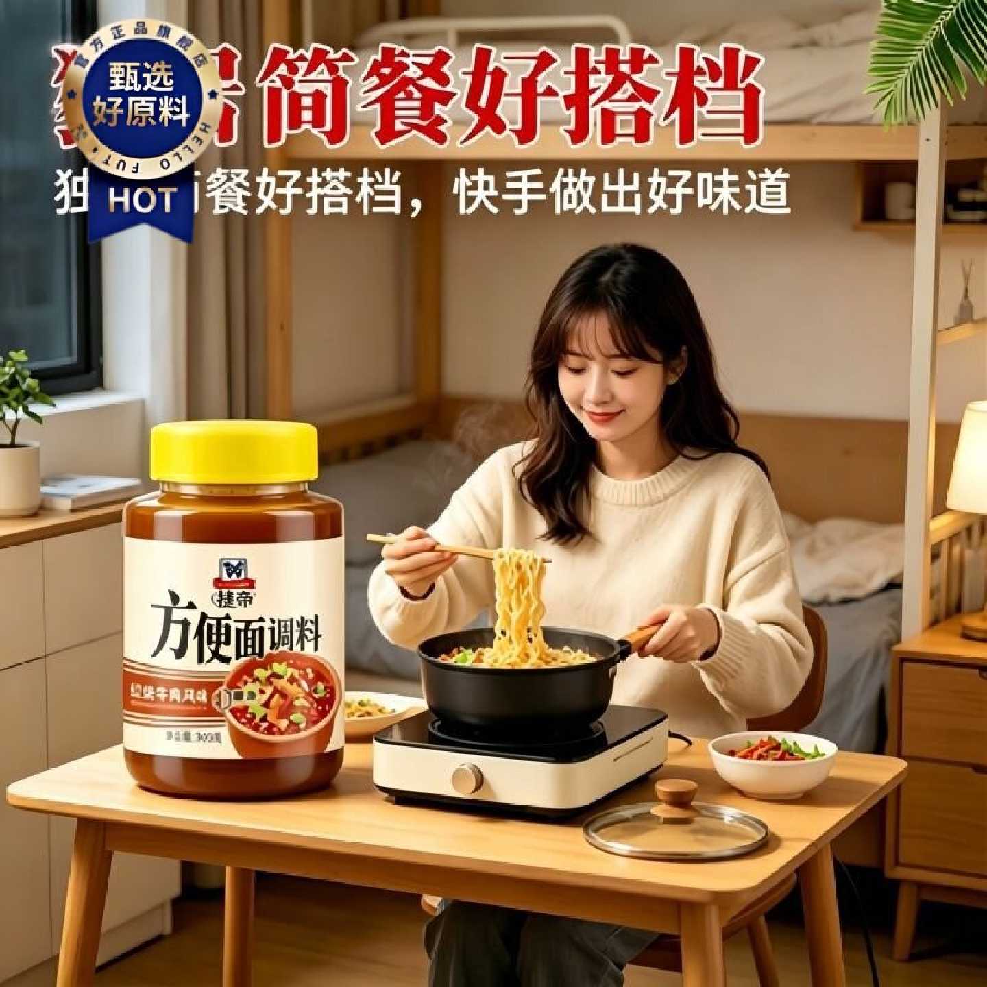方便面调味料商用炒粉煮面拌面米线增香料拉面牛肉面汤底调味料