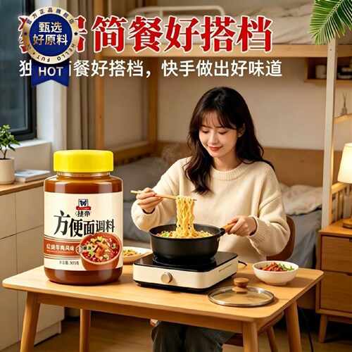 方便面调味料商用炒粉煮面拌面米线增香料拉面牛肉面汤底调味料