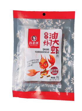 吕圣洪潜江油焖大虾香辣酱200g