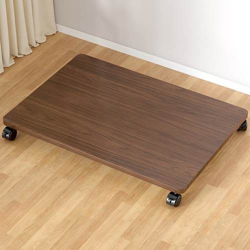 电脑主机托架带滑轮可移动台式机箱托盘底座家用办公室增高置物架