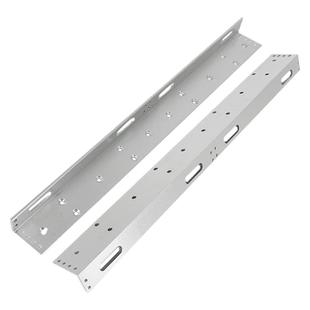 磁力锁ZL支架280KGLC支架玻璃门U型夹玻璃门磁力锁支架门禁锁支架