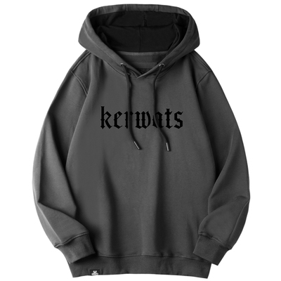 情侣装卫衣字母印花连帽大码美式