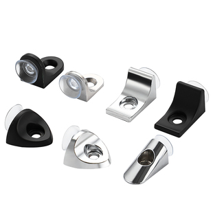 黑色衣柜隔板钉支架鞋柜活动木板支撑托架玻璃固定拖层板托7字托