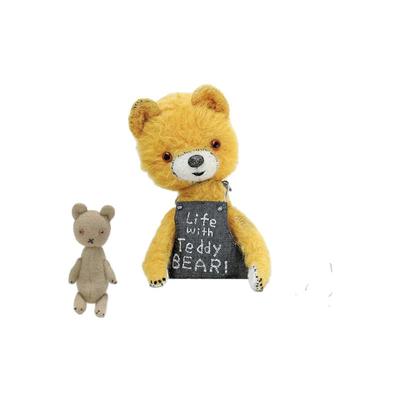 【现货】我是泰迪熊小店 手工艺绘本日文绘本平装ぼくは テディベアやさん: 手芸の絵本hippie coco誠文堂新光社14岁以上