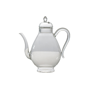 寻心仿宋玻璃执壶耐热可煮小茶壶绿茶专用单壶手执泡茶壶茶杯套装