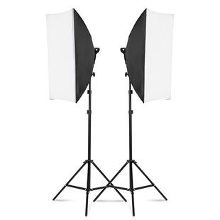 直播支架补光灯主播美颜嫩肤柔光灯箱室内影棚间专业led拍摄打光专用灯光设备美食视频拍照背景氛围抖音神器