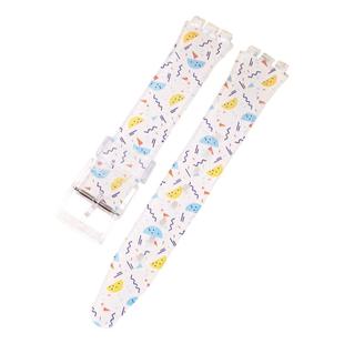 沐时代用Swatch手表带硅胶橡胶斯沃琪表链16/17/19mm原装替换带