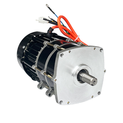 双级减速电机履带车24v48v直流无刷差速低速中置电机单键轴改装