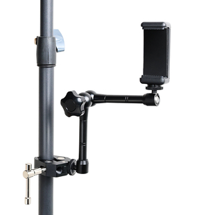 魔术臂手机支架万向怪手蟹钳夹子热靴监视器支架单反相机微单摄影多功能魔术手臂车载固定架vlog便携金属支架