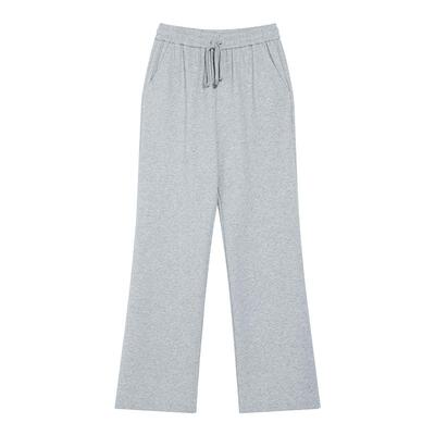 blueerdos棉混纺汗衫布女裤