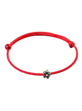 原创手工编织简约气质红绳手链