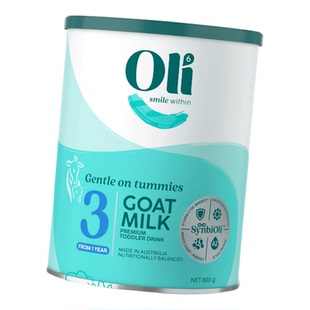Oli6/颖睿澳洲进口亲和乳元益生菌婴幼儿配方羊奶粉3段*800g/罐