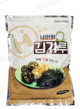 韩国海农海苔碎一公斤*4整箱